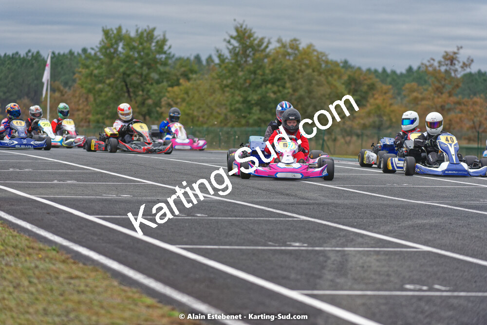 07/11/2021 : 4ème manche du Trophée Kart Ufolep Nouvelle Aquitaine à Biscarrosse (photos Alain Estebenet) 2021 — karting