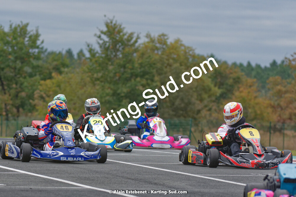 07/11/2021 : 4ème manche du Trophée Kart Ufolep Nouvelle Aquitaine à Biscarrosse (photos Alain Estebenet) 2021 — karting