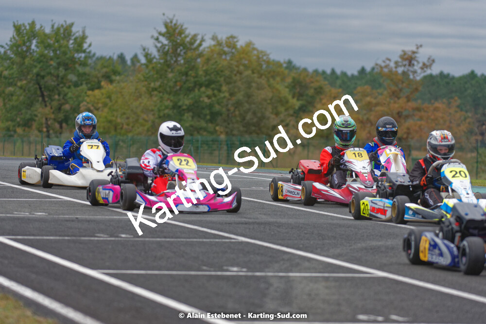 07/11/2021 : 4ème manche du Trophée Kart Ufolep Nouvelle Aquitaine à Biscarrosse (photos Alain Estebenet) 2021 — karting