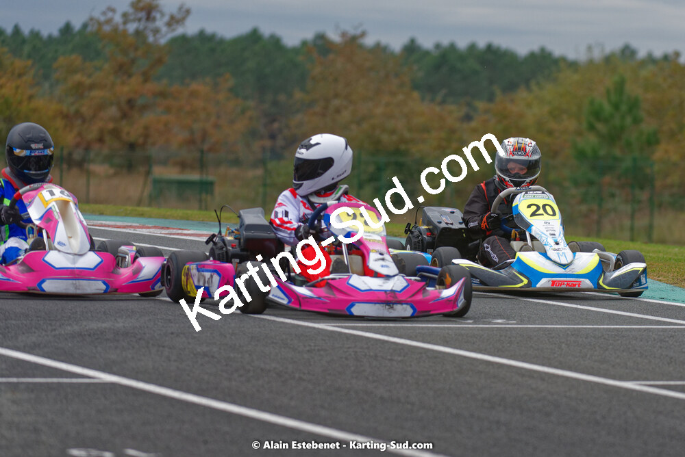 07/11/2021 : 4ème manche du Trophée Kart Ufolep Nouvelle Aquitaine à Biscarrosse (photos Alain Estebenet) 2021 — karting