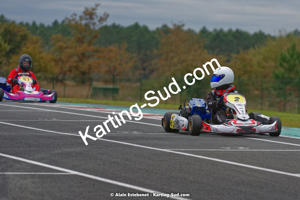 07/11/2021 : 4ème manche du Trophée Kart Ufolep Nouvelle Aquitaine à Biscarrosse (photos Alain Estebenet) 2021 — karting