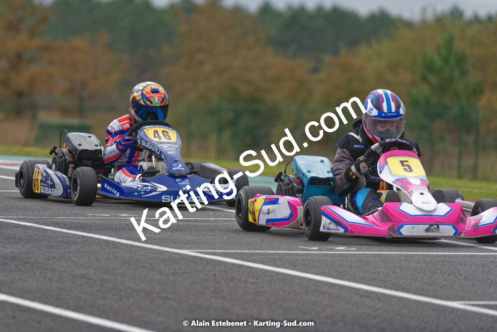 07/11/2021 : 4ème manche du Trophée Kart Ufolep Nouvelle Aquitaine à Biscarrosse (photos Alain Estebenet) 2021 — karting