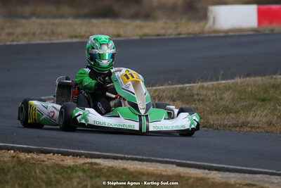 Maxime BETEILLE — 13/02/2022 : Trophée Gangeois à Fun Kart Brissac (photos Stéphane Agnus) 2022 — karting