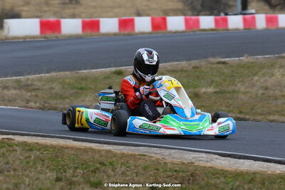 Victor GAYRAUD — 13/02/2022 : Trophée Gangeois à Fun Kart Brissac (photos Stéphane Agnus) 2022 — karting