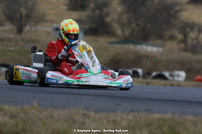 Matthieu FRANCHE — 13/02/2022 : Trophée Gangeois à Fun Kart Brissac (photos Stéphane Agnus) 2022 — karting