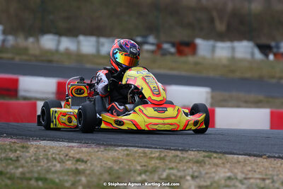 Tyméo CIAMA — 13/02/2022 : Trophée Gangeois à Fun Kart Brissac (photos Stéphane Agnus) 2022 — karting