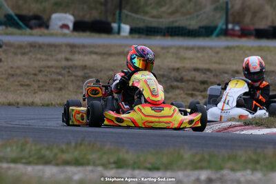 Tyméo CIAMA — 13/02/2022 : Trophée Gangeois à Fun Kart Brissac (photos Stéphane Agnus) 2022 — karting