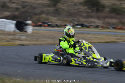 Quentin PAGES — 13/02/2022 : Trophée Gangeois à Fun Kart Brissac (photos Stéphane Agnus) 2022 — karting