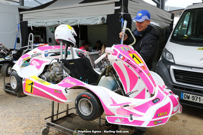 Dominique TIERCELIN — 13/02/2022 : Trophée Gangeois à Fun Kart Brissac (photos Stéphane Agnus) 2022 — karting