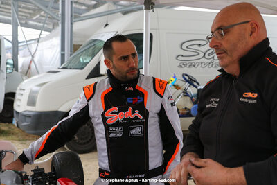 Sébastien LEDER — 13/02/2022 : Trophée Gangeois à Fun Kart Brissac (photos Stéphane Agnus) 2022 — karting