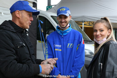 Dominique TIERCELIN, Vincent SIMON — 13/02/2022 : Trophée Gangeois à Fun Kart Brissac (photos Stéphane Agnus) 2022 — karting