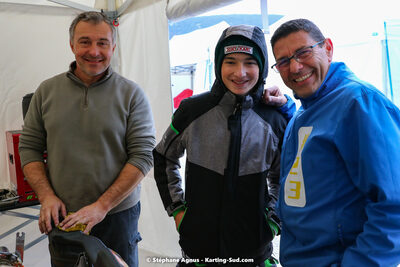 Eric CATALA, Lionel BETEILLE, Maxime BETEILLE — 13/02/2022 : Trophée Gangeois à Fun Kart Brissac (photos Stéphane Agnus) 2022 — karting