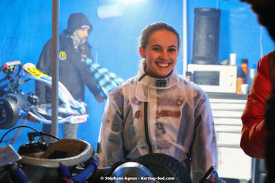 Laura BOURGUET — 13/02/2022 : Trophée Gangeois à Fun Kart Brissac (photos Stéphane Agnus) 2022 — karting