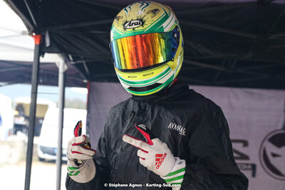 Sacha CATALA — 13/02/2022 : Trophée Gangeois à Fun Kart Brissac (photos Stéphane Agnus) 2022 — karting