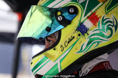 Sacha CATALA — 13/02/2022 : Trophée Gangeois à Fun Kart Brissac (photos Stéphane Agnus) 2022 — karting