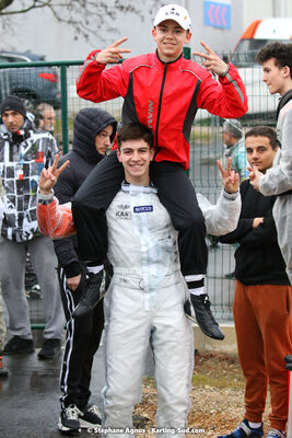 Baptiste GIMENEZ — 13/02/2022 : Trophée Gangeois à Fun Kart Brissac (photos Stéphane Agnus) 2022 — karting