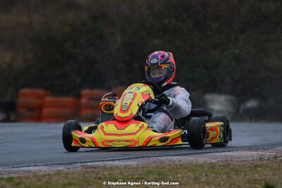Tyméo CIAMA — 13/02/2022 : Trophée Gangeois à Fun Kart Brissac (photos Stéphane Agnus) 2022 — karting