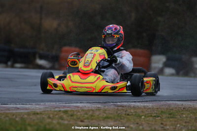 Tyméo CIAMA — 13/02/2022 : Trophée Gangeois à Fun Kart Brissac (photos Stéphane Agnus) 2022 — karting