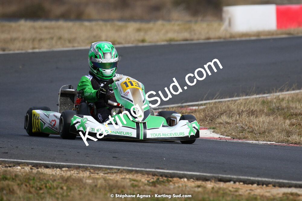Maxime BETEILLE — 13/02/2022 : Trophée Gangeois à Fun Kart Brissac (photos Stéphane Agnus) 2022 — karting