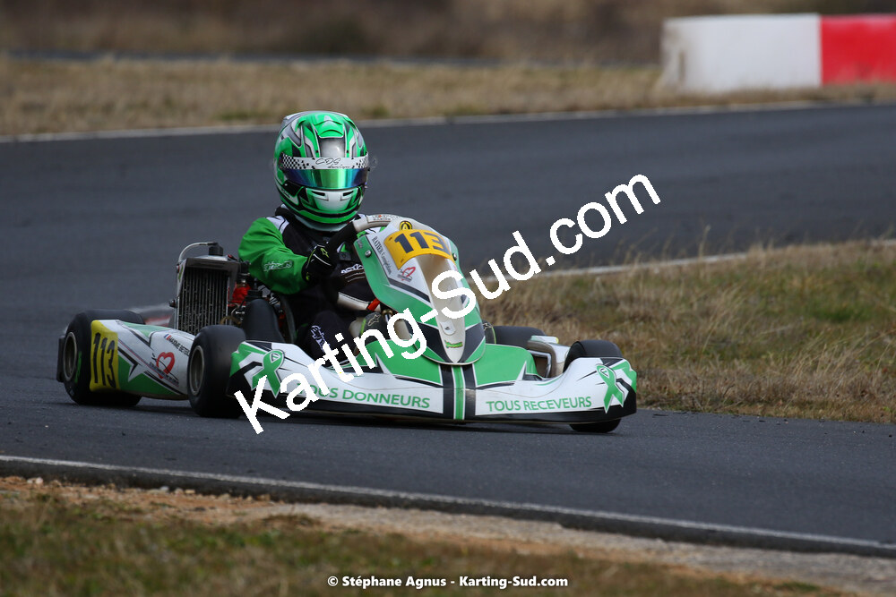 Maxime BETEILLE — 13/02/2022 : Trophée Gangeois à Fun Kart Brissac (photos Stéphane Agnus) 2022 — karting