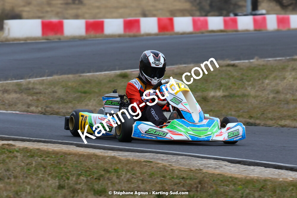 Victor GAYRAUD — 13/02/2022 : Trophée Gangeois à Fun Kart Brissac (photos Stéphane Agnus) 2022 — karting