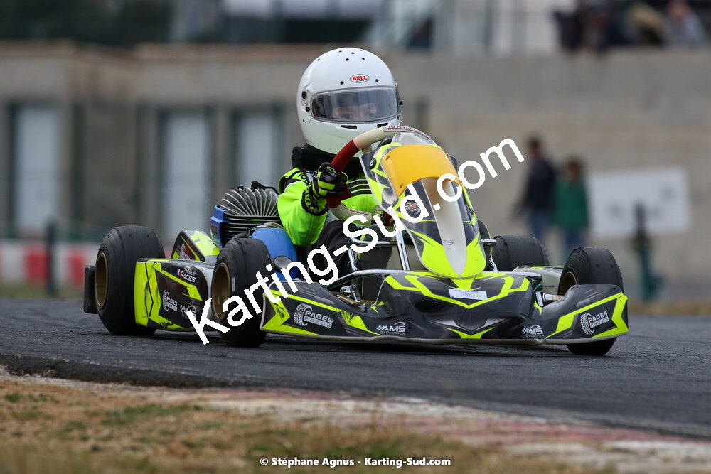 Thibault PAGES — 13/02/2022 : Trophée Gangeois à Fun Kart Brissac (photos Stéphane Agnus) 2022 — karting