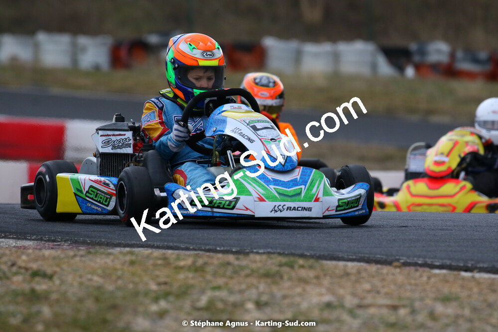 Louis HIREL — 13/02/2022 : Trophée Gangeois à Fun Kart Brissac (photos Stéphane Agnus) 2022 — karting