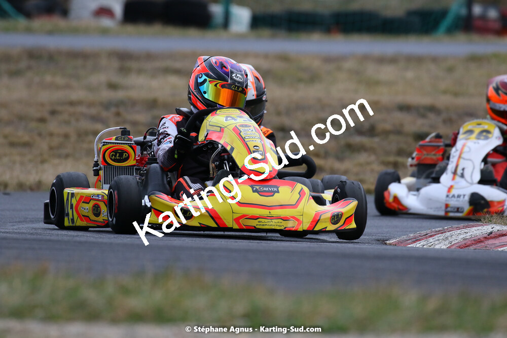 Tyméo CIAMA — 13/02/2022 : Trophée Gangeois à Fun Kart Brissac (photos Stéphane Agnus) 2022 — karting