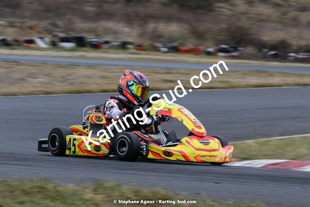 Tyméo CIAMA — 13/02/2022 : Trophée Gangeois à Fun Kart Brissac (photos Stéphane Agnus) 2022 — karting