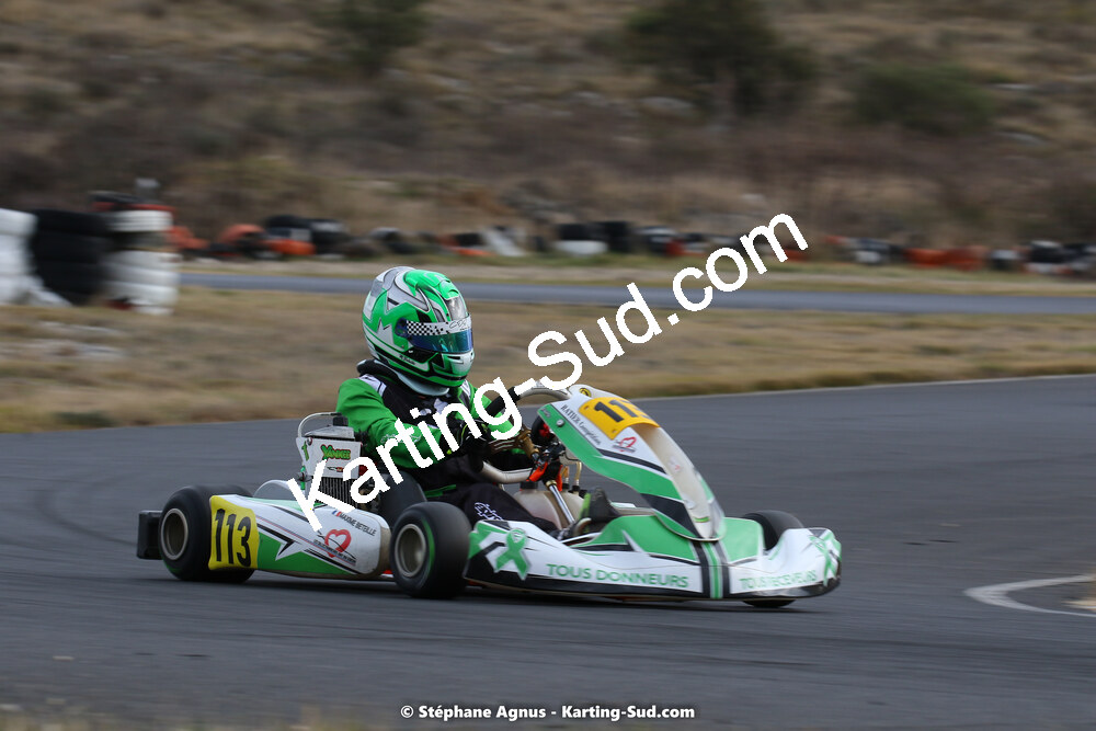 Maxime BETEILLE — 13/02/2022 : Trophée Gangeois à Fun Kart Brissac (photos Stéphane Agnus) 2022 — karting