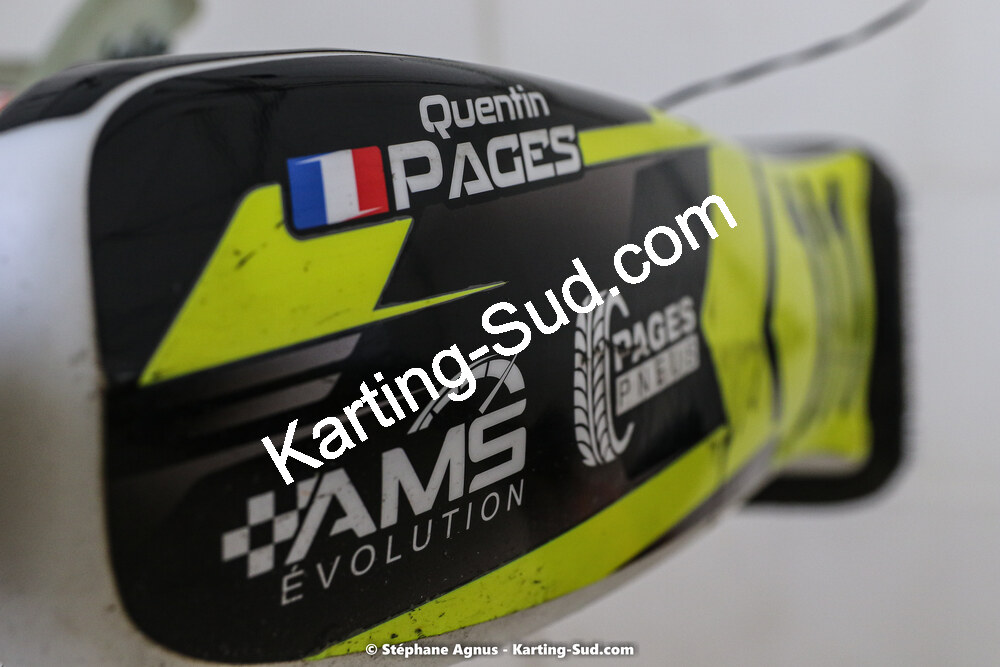 Quentin PAGES — 13/02/2022 : Trophée Gangeois à Fun Kart Brissac (photos Stéphane Agnus) 2022 — karting