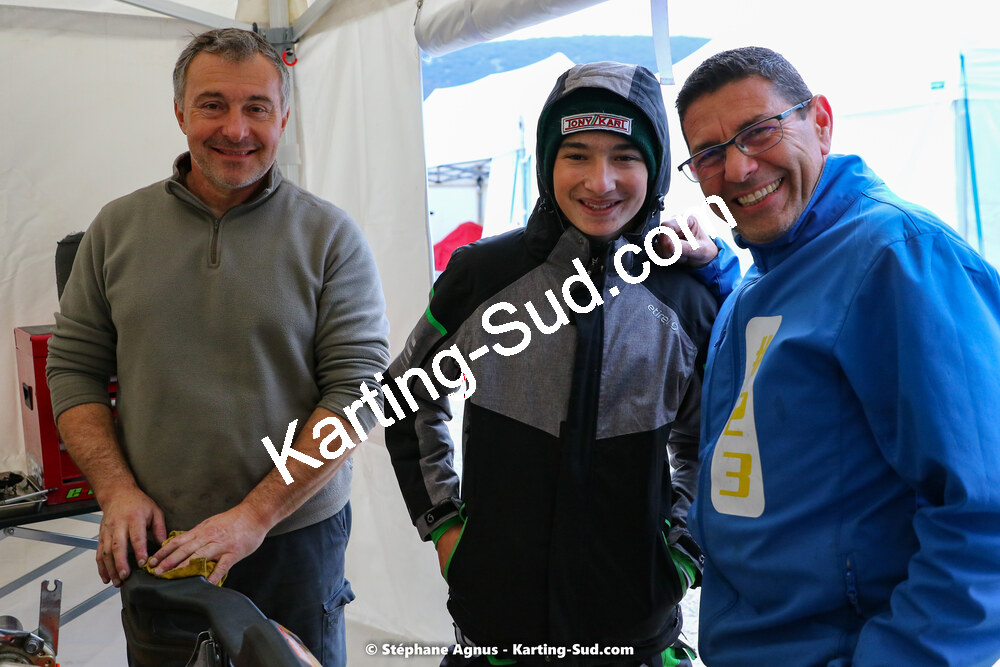 Eric CATALA, Lionel BETEILLE, Maxime BETEILLE — 13/02/2022 : Trophée Gangeois à Fun Kart Brissac (photos Stéphane Agnus) 2022 — karting