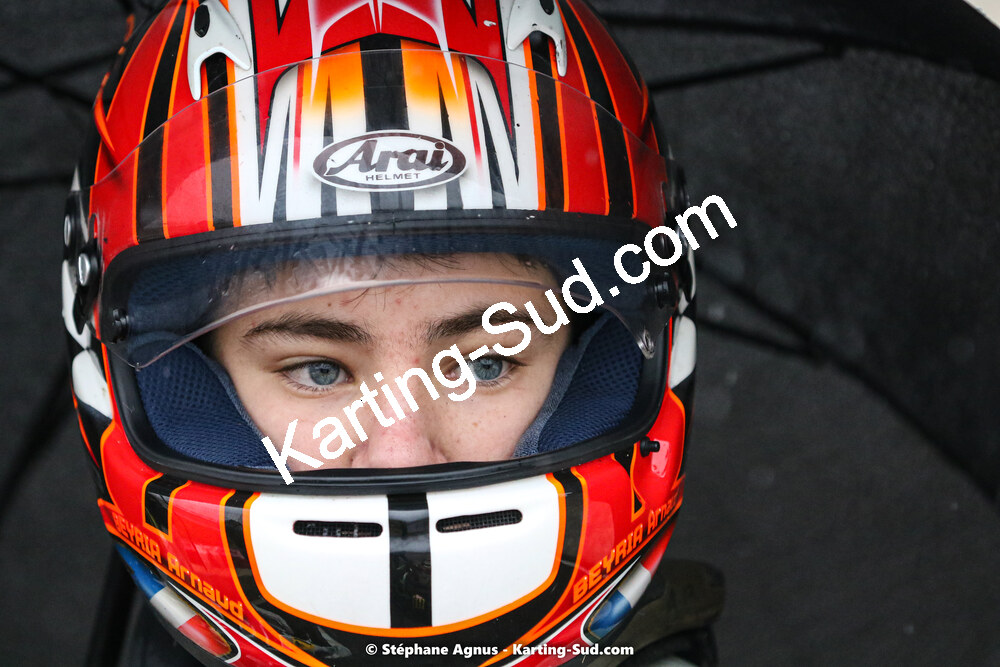 Arnaud BEYRIA — 13/02/2022 : Trophée Gangeois à Fun Kart Brissac (photos Stéphane Agnus) 2022 — karting