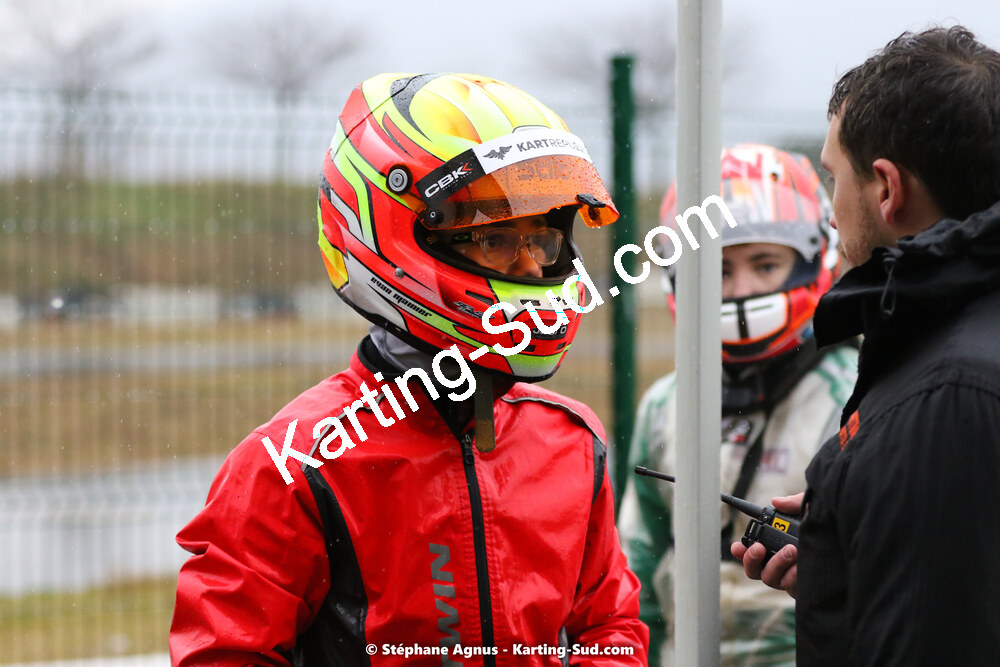 Evan MAINIER — 13/02/2022 : Trophée Gangeois à Fun Kart Brissac (photos Stéphane Agnus) 2022 — karting