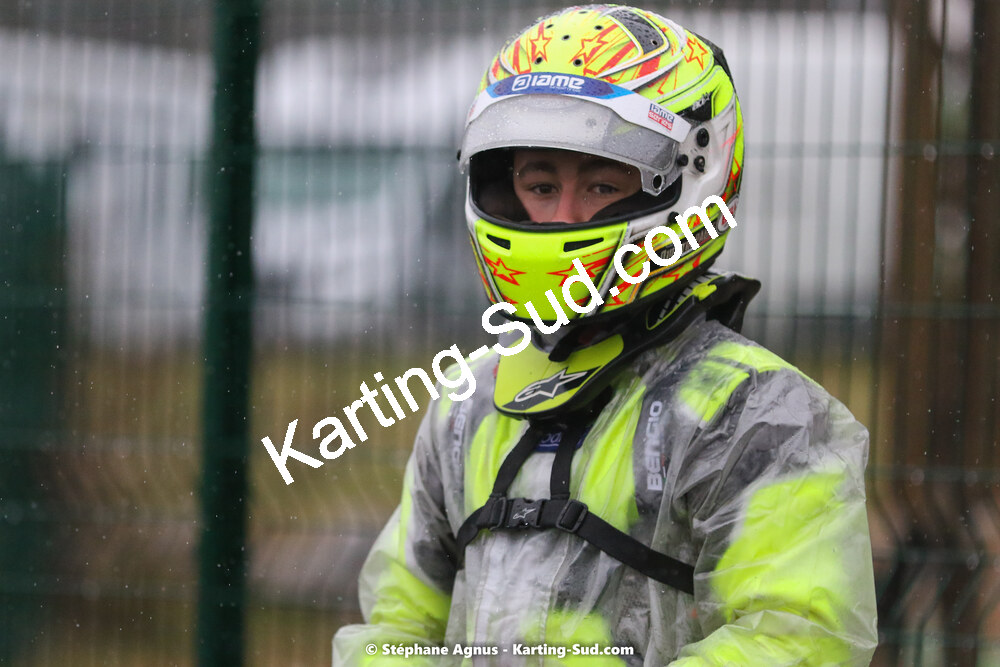 Quentin PAGES — 13/02/2022 : Trophée Gangeois à Fun Kart Brissac (photos Stéphane Agnus) 2022 — karting