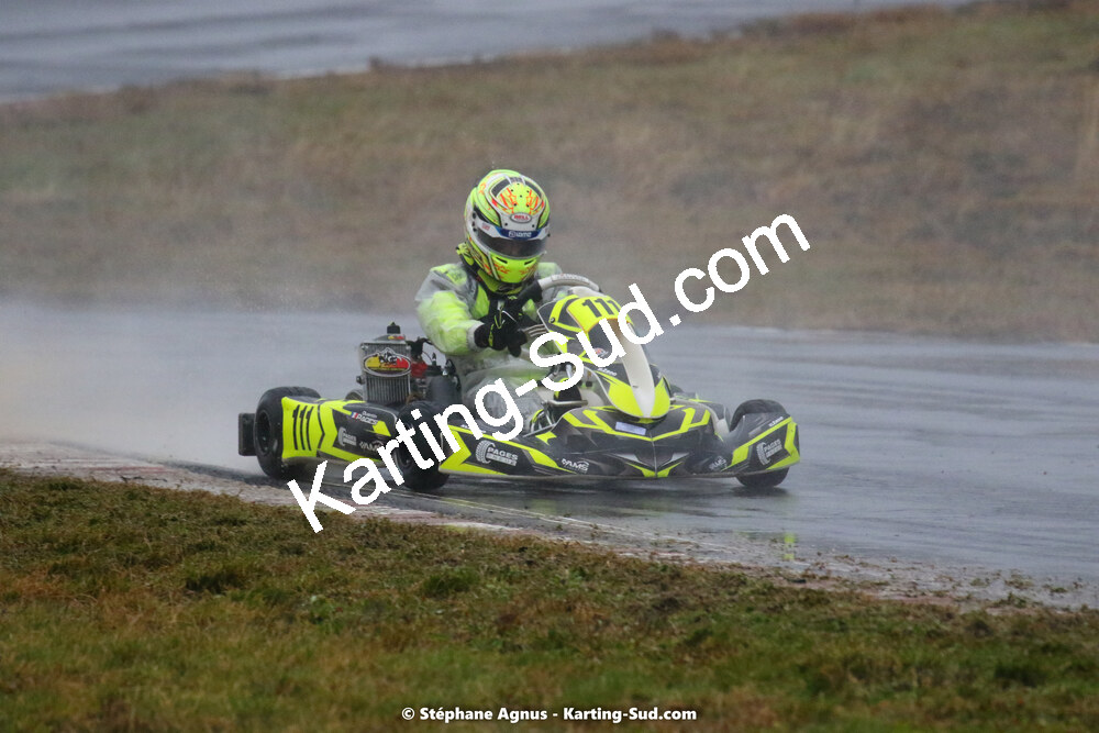 Quentin PAGES — 13/02/2022 : Trophée Gangeois à Fun Kart Brissac (photos Stéphane Agnus) 2022 — karting
