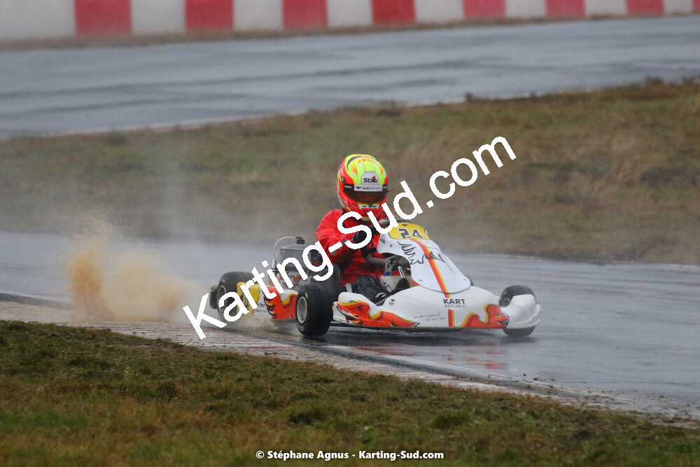 Evan MAINIER — 13/02/2022 : Trophée Gangeois à Fun Kart Brissac (photos Stéphane Agnus) 2022 — karting