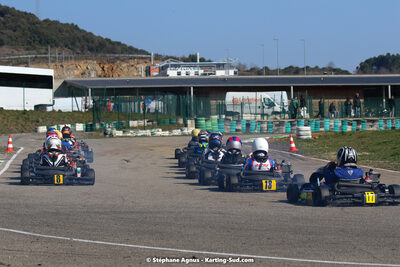 05 & 06/03/2022 : 1ère manche du Championnat du Sud 2022 à Alès (photos Stéphane Agnus) 2022 — karting