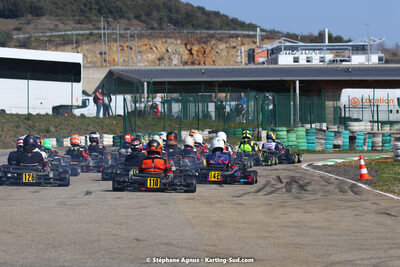 05 & 06/03/2022 : 1ère manche du Championnat du Sud 2022 à Alès (photos Stéphane Agnus) 2022 — karting