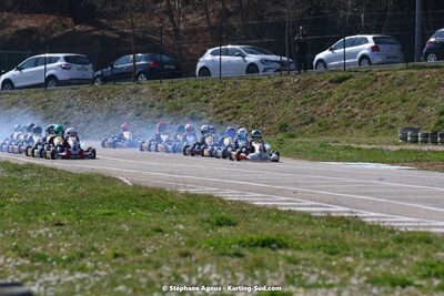 05 & 06/03/2022 : 1ère manche du Championnat du Sud 2022 à Alès (photos Stéphane Agnus) 2022 — karting