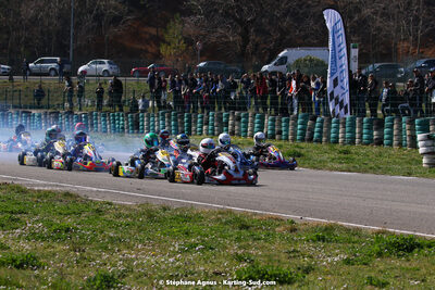 05 & 06/03/2022 : 1ère manche du Championnat du Sud 2022 à Alès (photos Stéphane Agnus) 2022 — karting