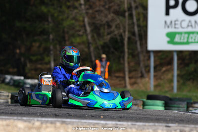 05 & 06/03/2022 : 1ère manche du Championnat du Sud 2022 à Alès (photos Stéphane Agnus) 2022 — karting