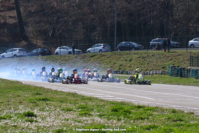 05 & 06/03/2022 : 1ère manche du Championnat du Sud 2022 à Alès (photos Stéphane Agnus) 2022 — karting