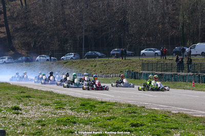 05 & 06/03/2022 : 1ère manche du Championnat du Sud 2022 à Alès (photos Stéphane Agnus) 2022 — karting