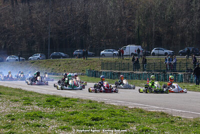 05 & 06/03/2022 : 1ère manche du Championnat du Sud 2022 à Alès (photos Stéphane Agnus) 2022 — karting