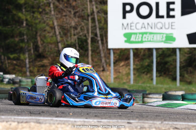 05 & 06/03/2022 : 1ère manche du Championnat du Sud 2022 à Alès (photos Stéphane Agnus) 2022 — karting