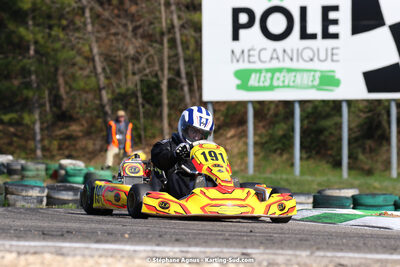 05 & 06/03/2022 : 1ère manche du Championnat du Sud 2022 à Alès (photos Stéphane Agnus) 2022 — karting