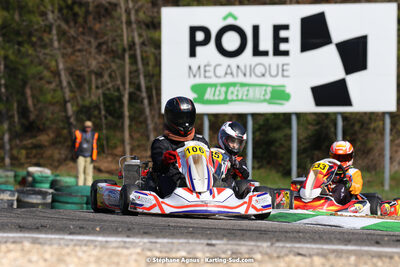 05 & 06/03/2022 : 1ère manche du Championnat du Sud 2022 à Alès (photos Stéphane Agnus) 2022 — karting