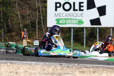 05 & 06/03/2022 : 1ère manche du Championnat du Sud 2022 à Alès (photos Stéphane Agnus) 2022 — karting