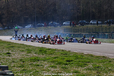 05 & 06/03/2022 : 1ère manche du Championnat du Sud 2022 à Alès (photos Stéphane Agnus) 2022 — karting